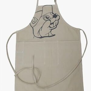 NWOT Buc-ee's Apron - Big Face Logo Tan Chef’s Grilling Apron
